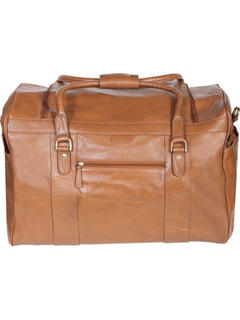Oversize Leather Duffel Bag, Back