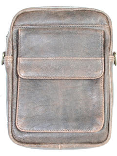 81St Aero Squadron Leather Shoulder Tote, Front
