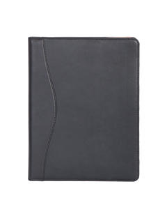 Leather Letter-Size Pad, Front