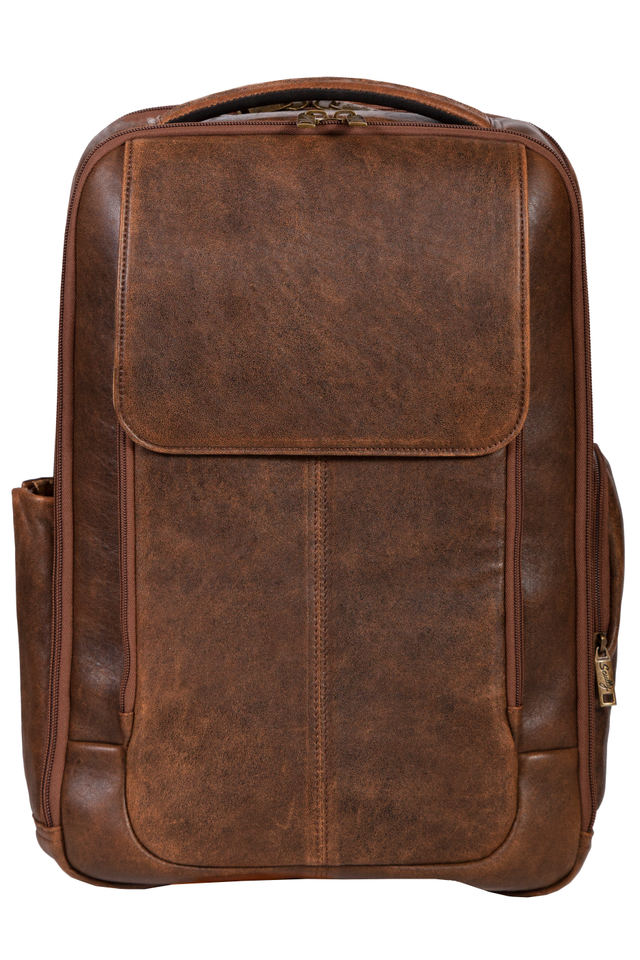Leather Backpack, Aerosquadron Collection