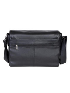 81St Aero Squadron Leather Messenger Brief, Back