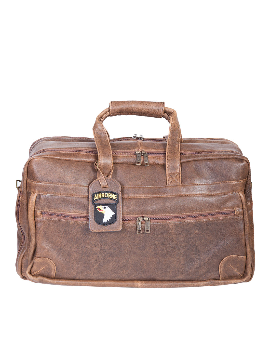 81St Aero Squadron Lambskin Duffle Bag, Aerosquadron Collection