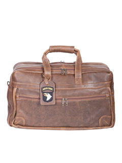 81St Aero Squadron Lambskin Duffle Bag, Front