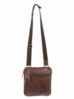Leather Shoulder Tote, Front