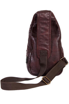 Contemporary Leather Sling, Back