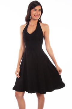 Cotton Halter Dress, Front