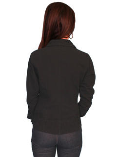Cotton 3/4 Sleeve Blouse, Back