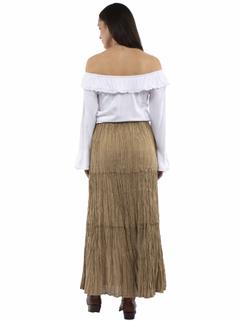 Tiered Broomstick Skirt, Back