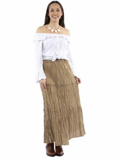 Tiered Broomstick Skirt, Front