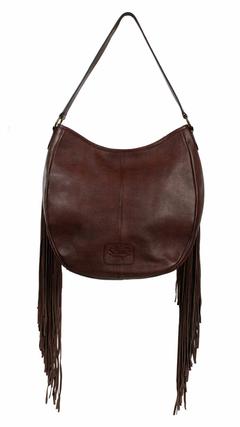 Fringe Woven Handbag, Back