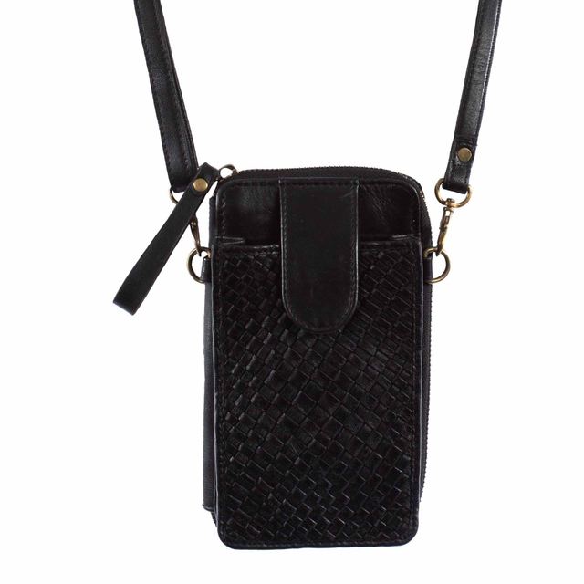Compact Crossbody/Clutch, Black