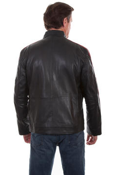 Striped Racing Jacket, Back