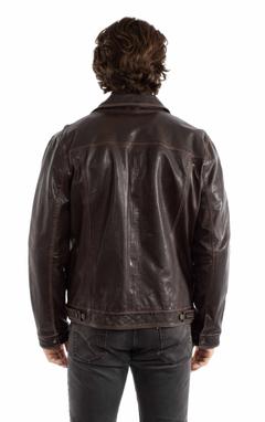 Leather Jean Jacket, Back
