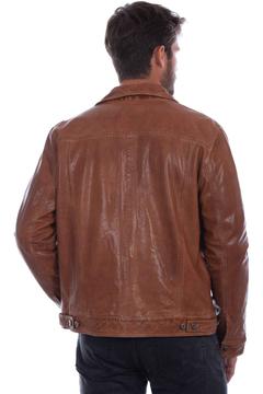 Leather Jean Jacket, Back
