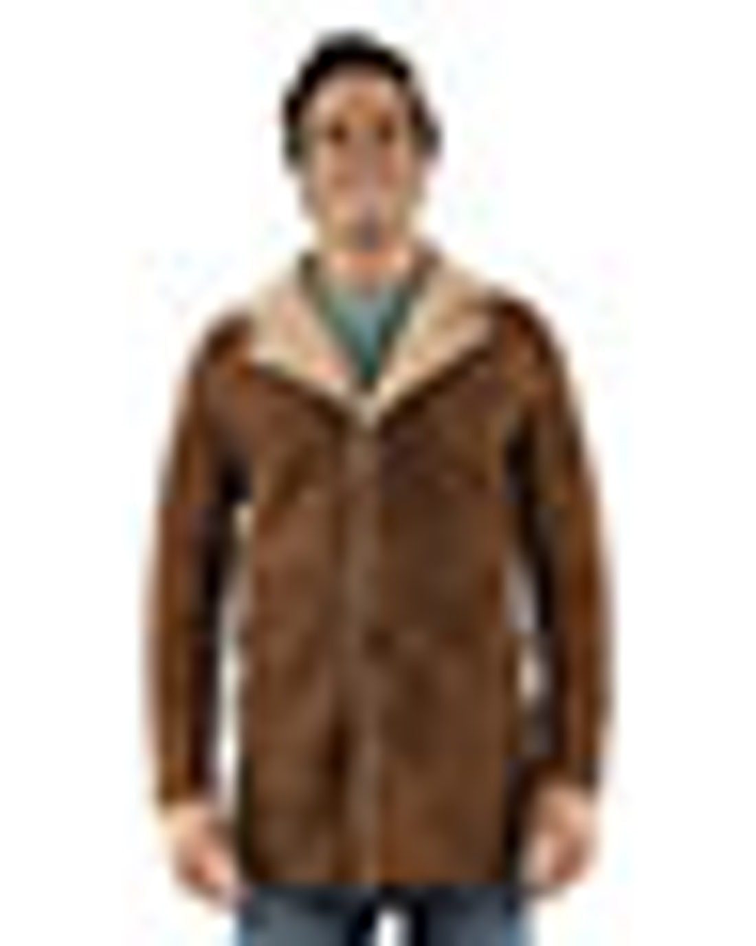 Shearling Coat, Brown