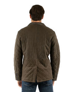Quilted Leather Jacket, Back