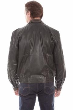 Featherlite Leather Jacket, Back