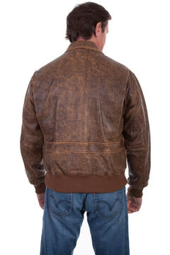 Lambskin Bomber Jacket, Back