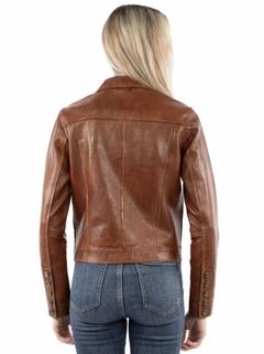 Leather Jean Jacket, Back