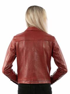 Leather Jean Jacket, Back