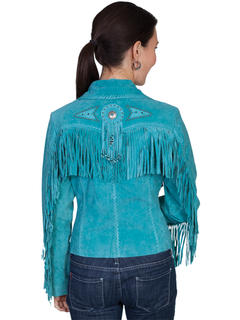 Fringe And Beaded Jacket, Back