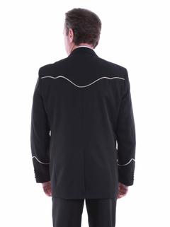 Button Front Blazer, Back
