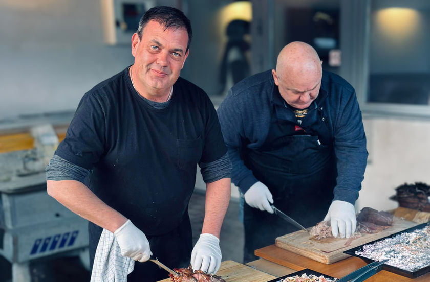 Billede 1 af 5 af Kroer's pattegris med grillmester og slagterens favoritter