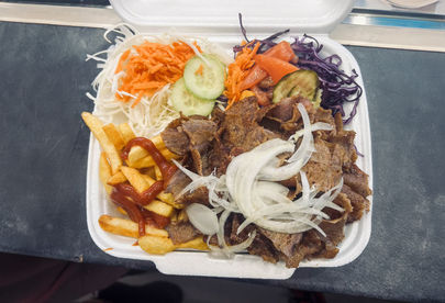 Billede 5 af 5 af Döner med friskskåret oksekød og hjemmelavet dressing
