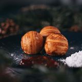 Æbleskivevogn: Hjemmelavede delikatesser til juletiden
