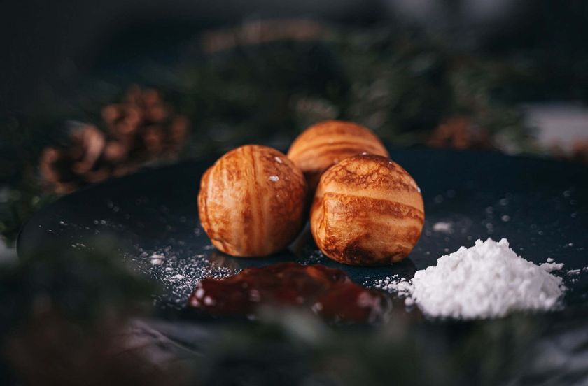Billede 1 af 2 af Æbleskivevogn: Hjemmelavede delikatesser til juletiden