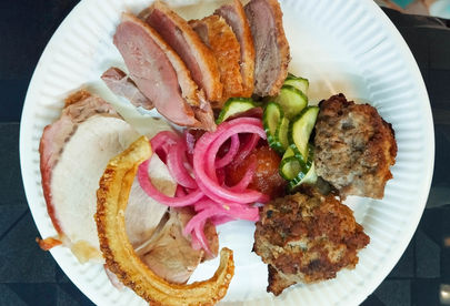 Billede 4 af 5 af Klassisk julefrokost i utraditionel servering fra foodtruck