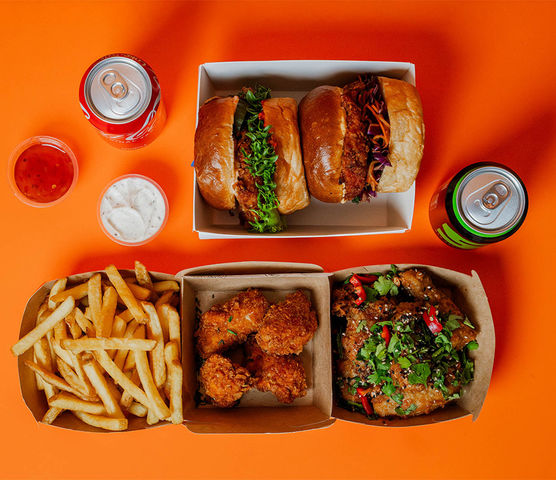 Billede 2 af 13 af Hjemmelavet dansk fried chicken burger: Sprød og fuld af smag