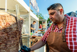 Billede 2 af 5 af Ægte Shawarma Ruller med Saftig Flankesteak