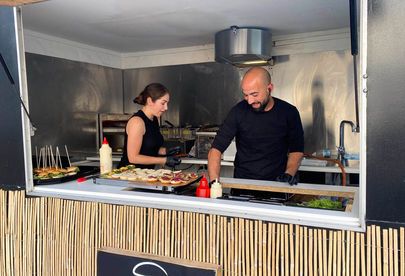 Billede 3 af 5 af Saftige burgere fra foodtruck