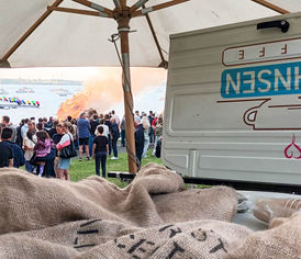 Billede 3 af 5 af Lækker lokal kaffe & hygge fra vores charmerende kaffevogn
