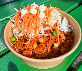Billede 3 af 4 af Jollof rice med kylling: En smagfuld afrikansk madoplevelse