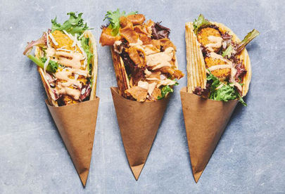 Billede 3 af 6 af Marrokansk julebuffet med krydrede wraps