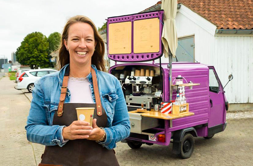 Billede 1 af 6 af Udsøgt kaffeoplevelse fra Paulins Kaffevogn