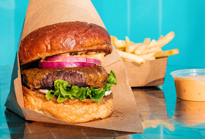 Billede 4 af 5 af Mexicanske tacos og saftige burgers