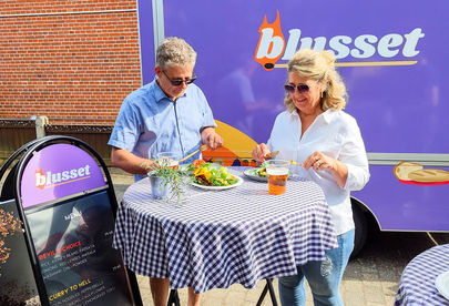 Billede 5 af 5 af Plantebaseret smørrebrød med kartoffel, aubergine og delle
