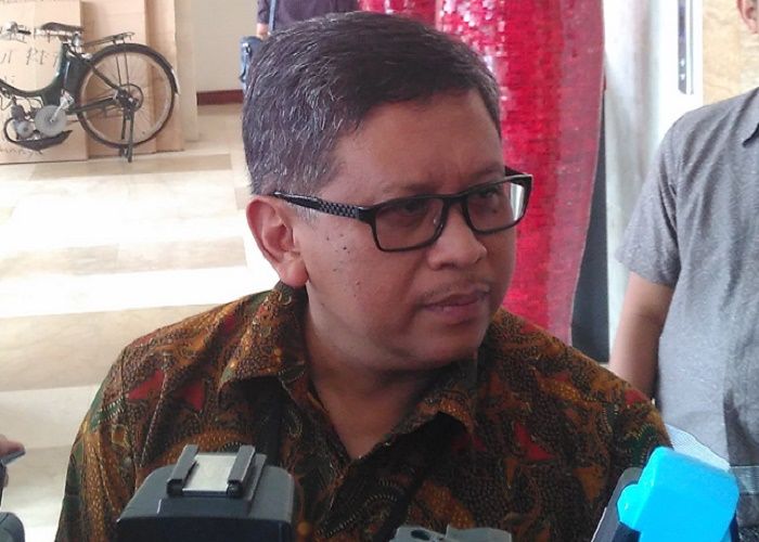 Sekjend PDI Perjuangan Hasto Kristiyanto. (Foto: Eriec Dieda/Nusantaranews)