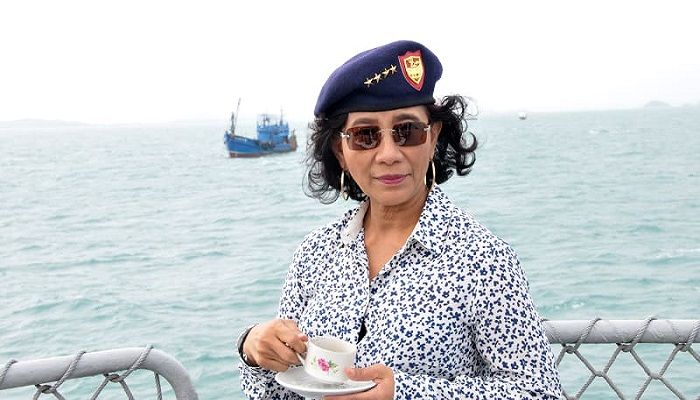Menteri Kelautan dan Perikanan Susi Pudjiastuti