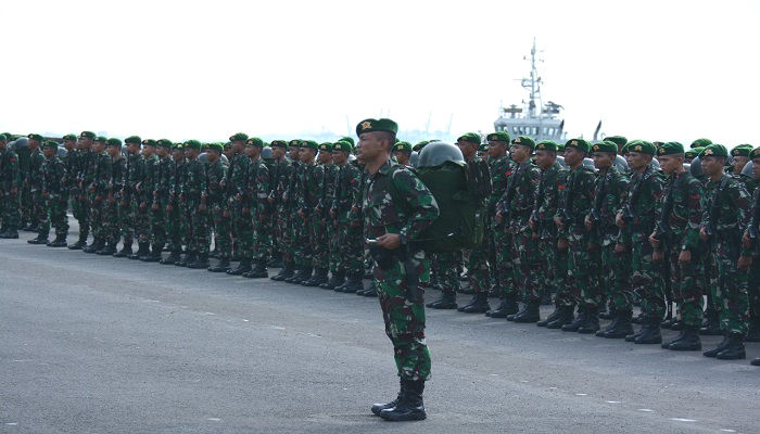 prajurit badak hitam, badak hitam, yonig 511 dy, perbatasan malaysia, satgas pamtas darat ri-malaysia, entikong-kalbar, pemberangkatan satgas pamtas,