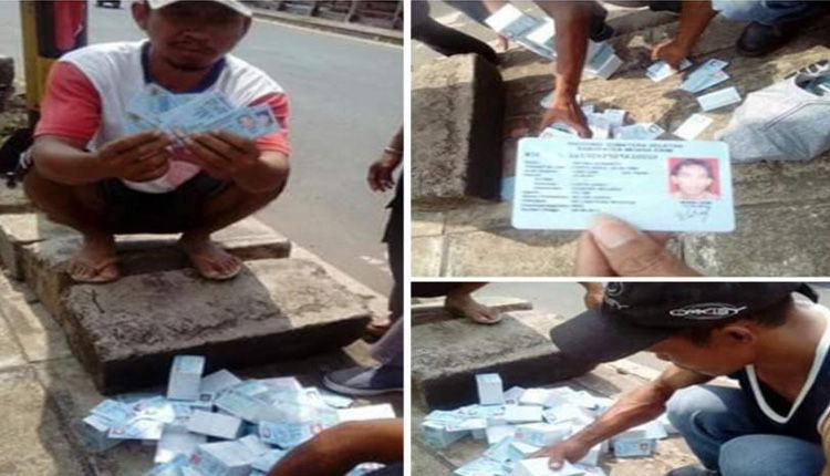 e-KTP Tercecer di Bogor (Foto Dok. Nusantaranews)