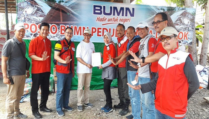 lombok, ntb, gempa lombok, telkom, telkom indonesia, layanan telkom, layanan komunikasi, warga lombok, telkom peduli, bencana gempa, telkomgroup, bumna hadir untuk negeri, nusantaranews