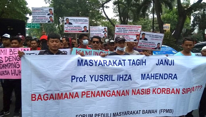 apartemen sipoa, sipoa group, sidoarjo, korban penipuan, pembelian apartemen sipoa, yusril ihza mahendra, nusantaranews, nusantara news