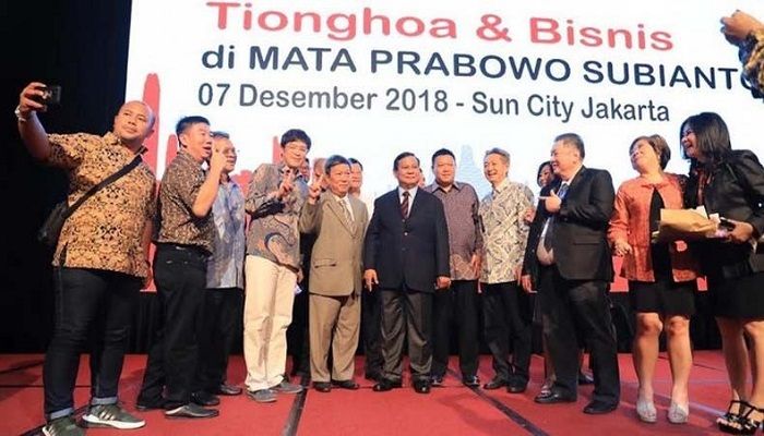 masyarakat tionghoa, ahok, sumbangan pemenangan, pemenangan prabowo, perjuangan prabowo, prabowo subianto, nusantaranews