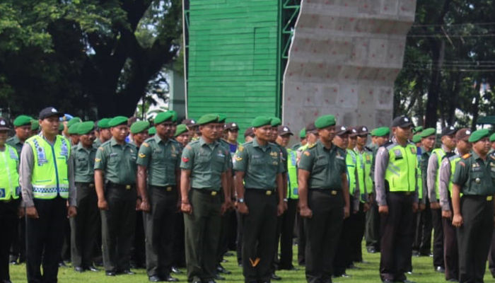 Apel Persiapan Pengamanan Presiden Jokowi Di Rembang (Foto Istimewa)