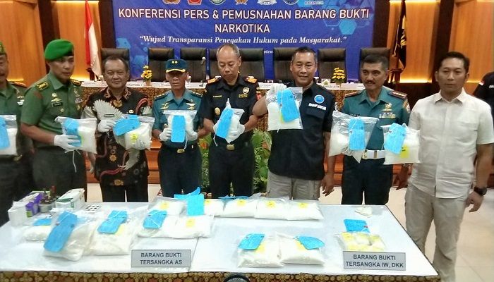 peredaran sabu, bnnp jatim, barang bukti, gram, kasus peredaran sabu, nusantaranews