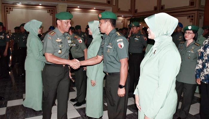 kenaikan pangkat, perwira, kodam brawijaya, nusantaranews